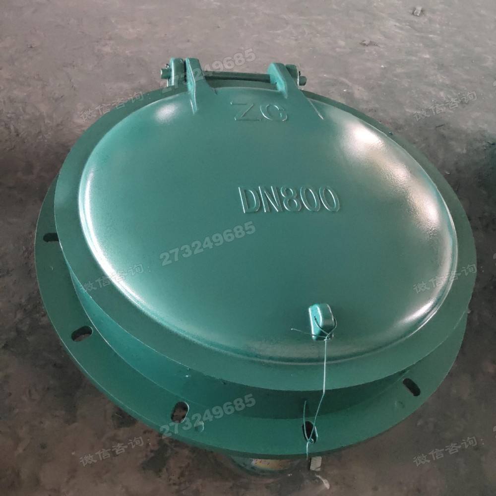 伊宁DN800绿色玻璃钢拍门