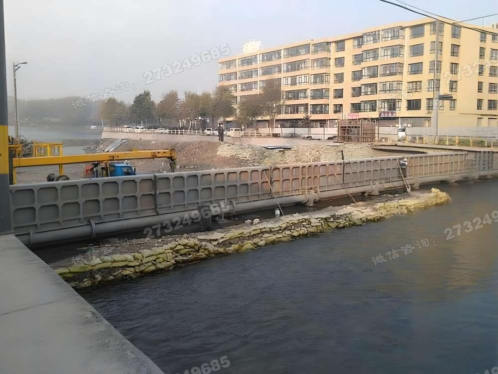 昌邑湿地公园钢坝