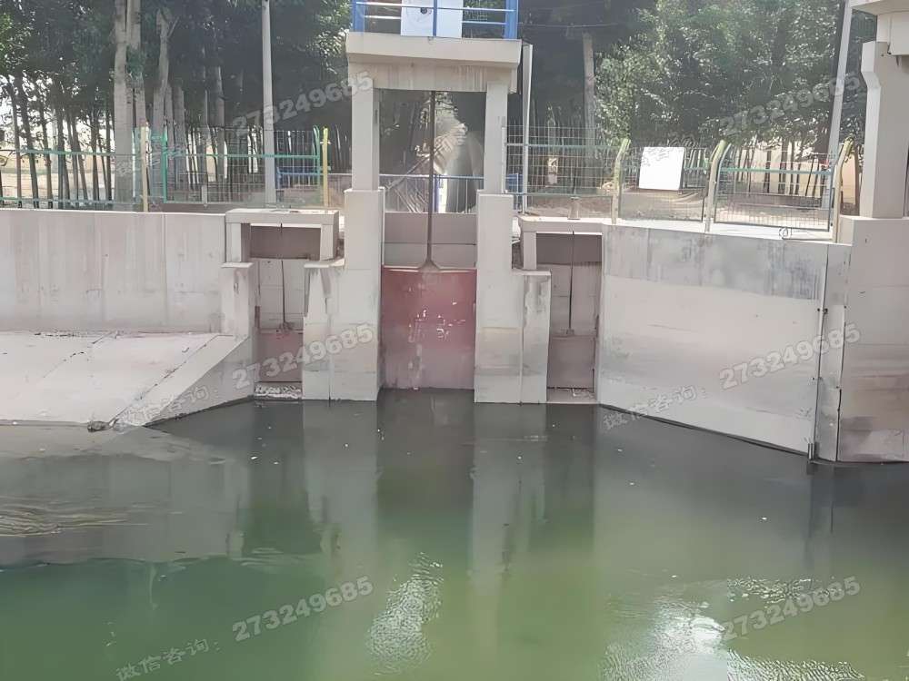 曲水县河道入口闸门