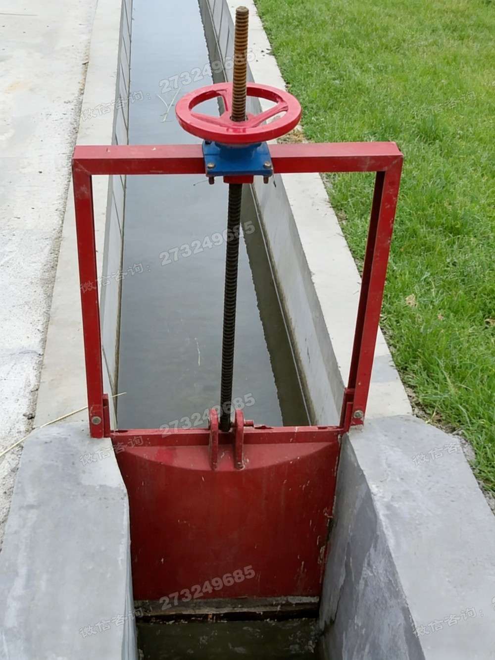 冷水滩小型渠道铸铁闸门