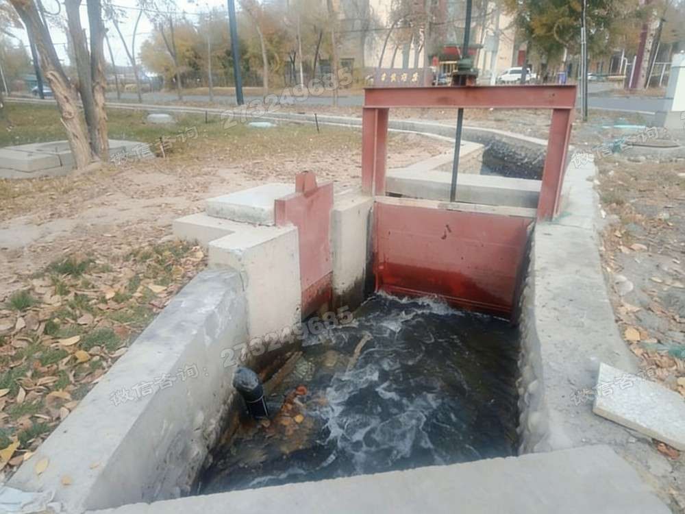 龙潭城市景观渠道闸门