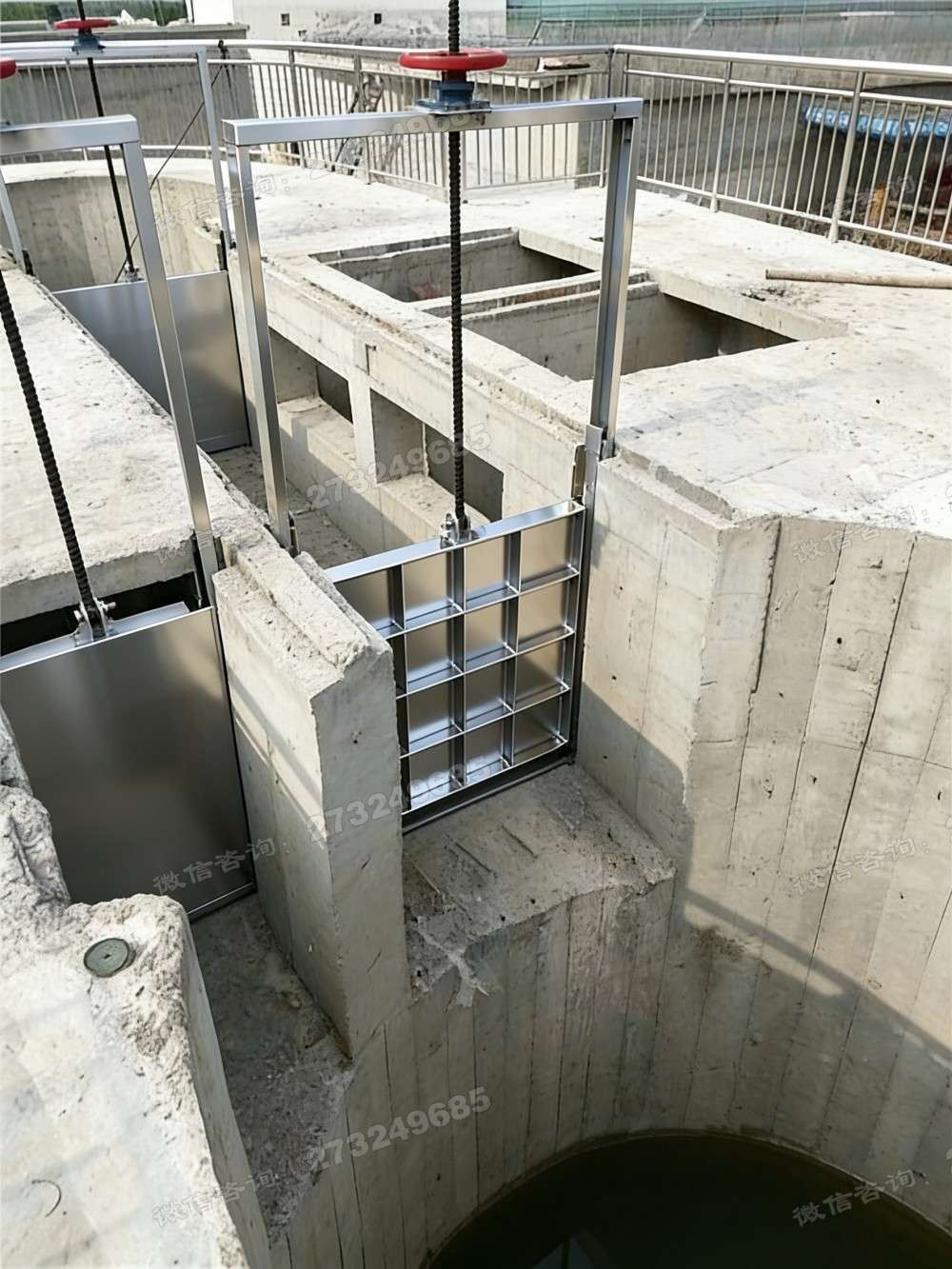 邵武手摇启闭不锈钢闸门