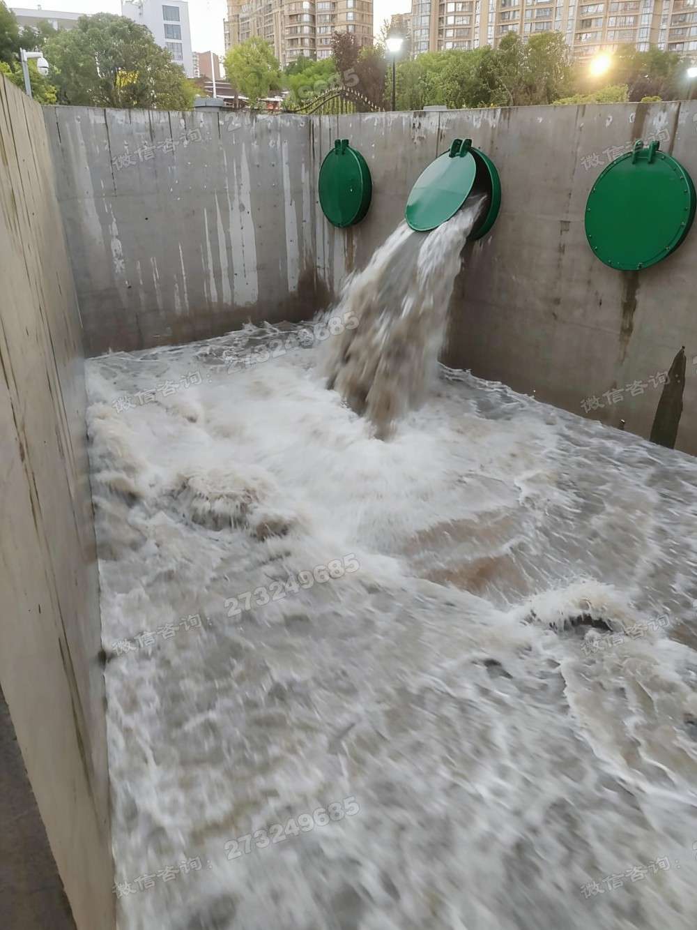 四川绿色铸铁拍门