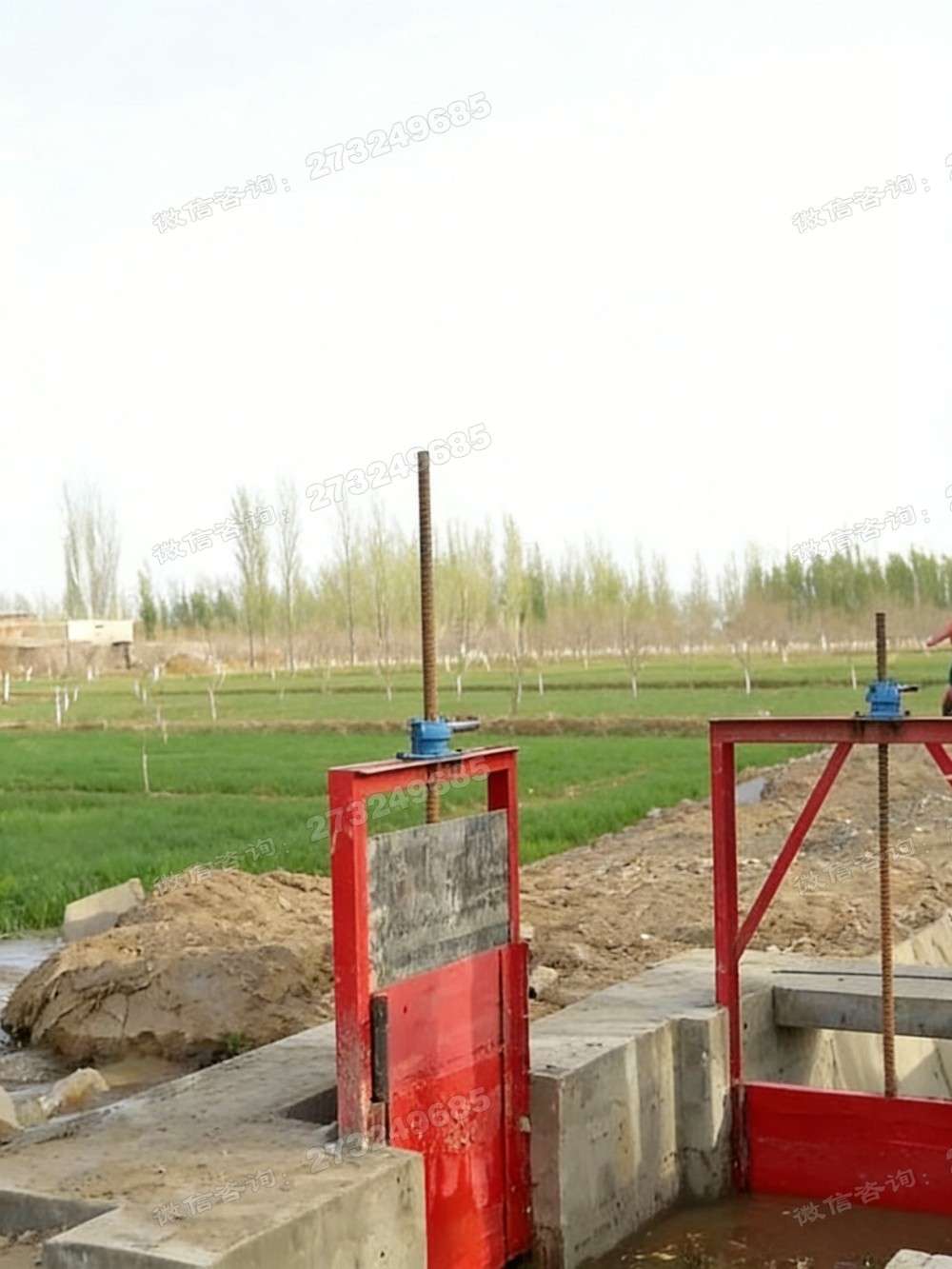 萧山红色渠道闸门