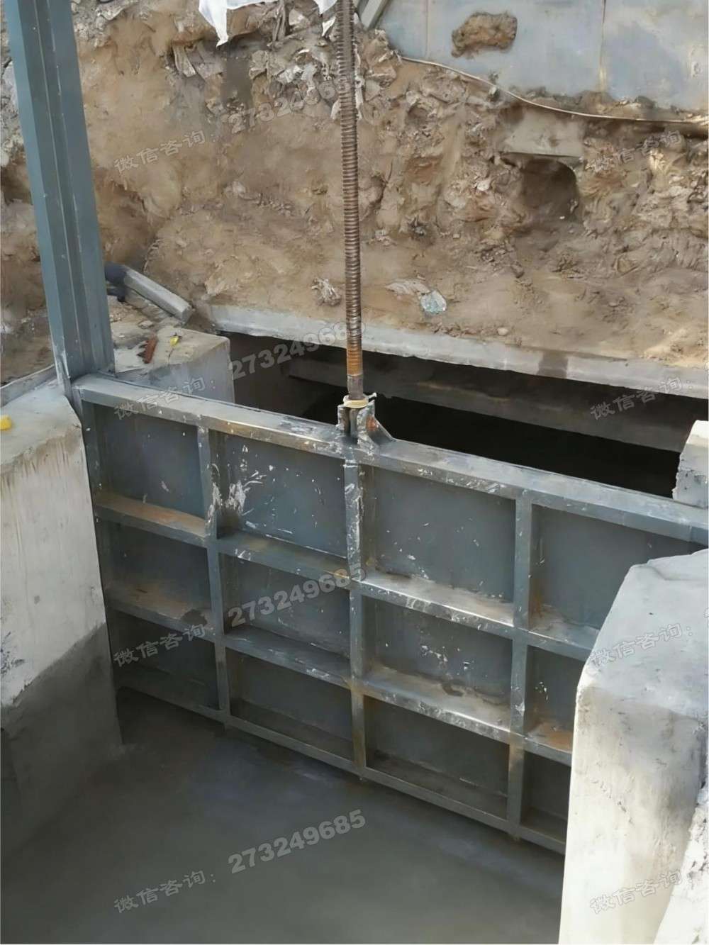 衢江框架式钢制闸门