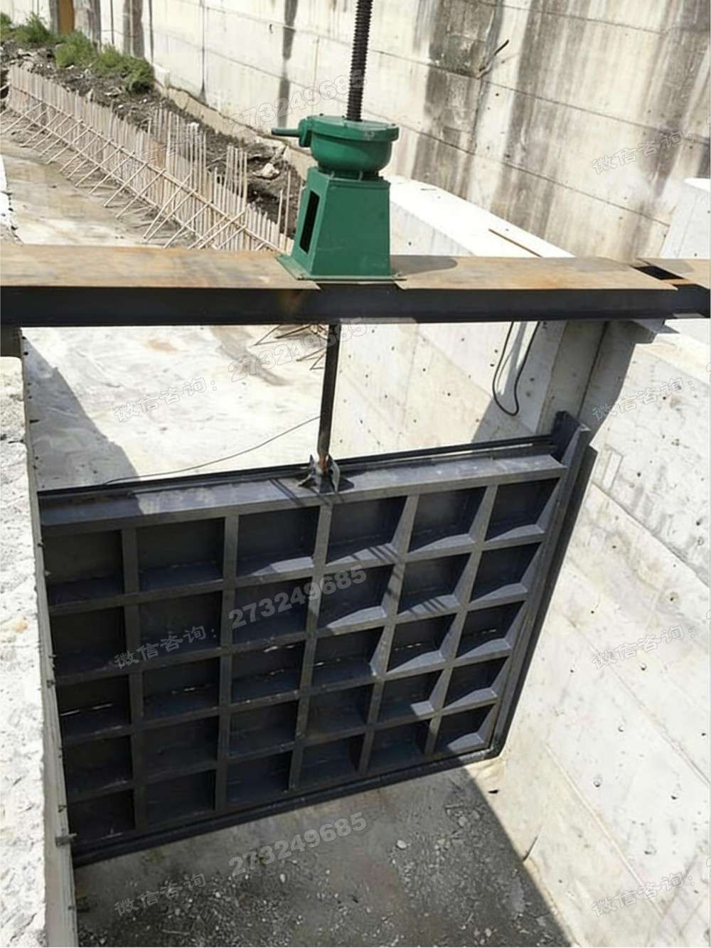 宿迁大型钢制渠道闸门