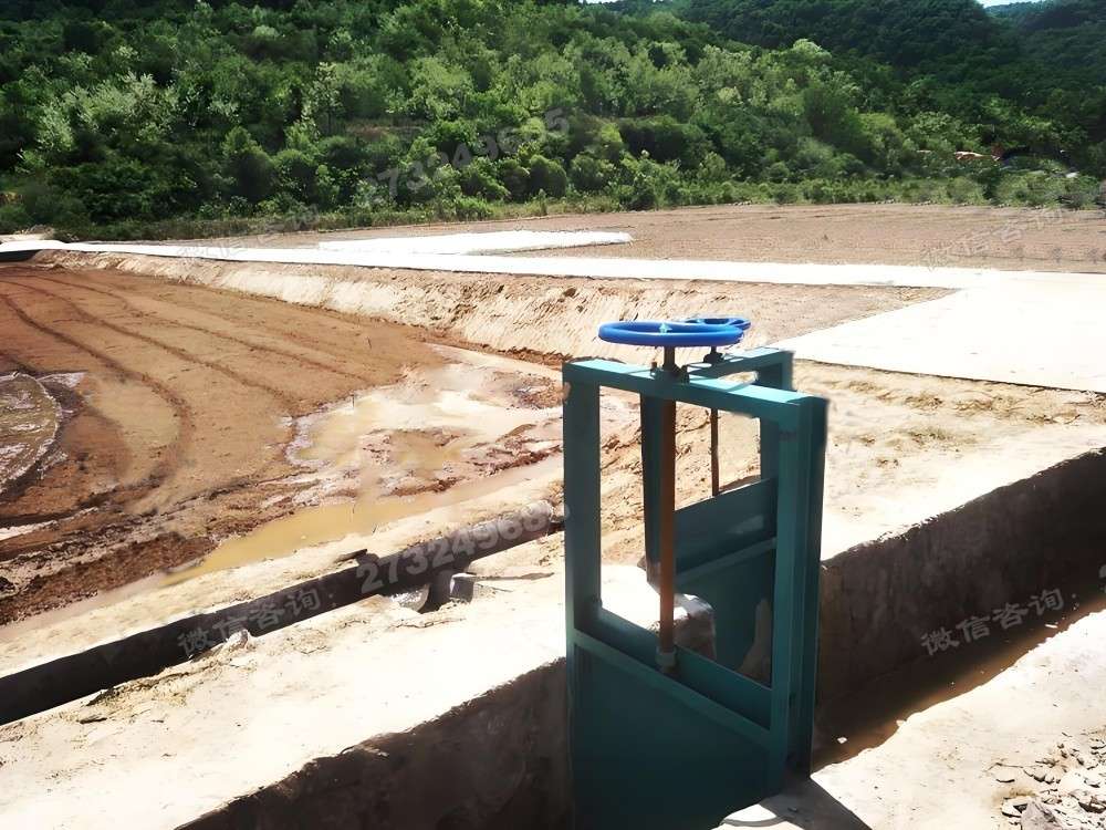 上高县绿色渠道铸铁闸门