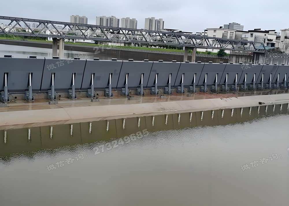 河南城市水利液压钢坝