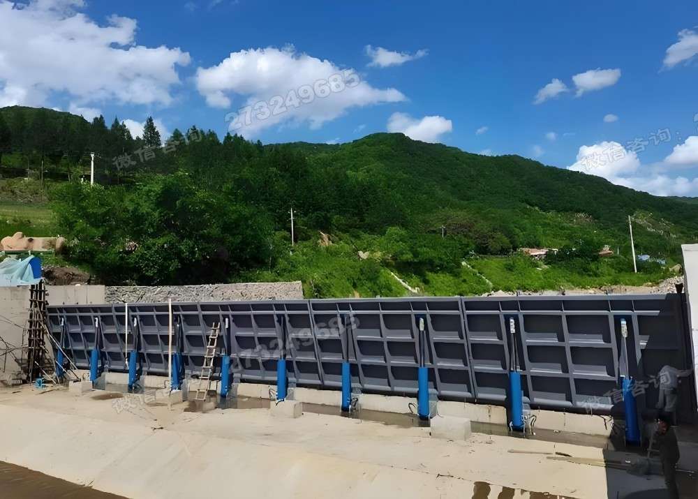 广东深灰色液压钢坝