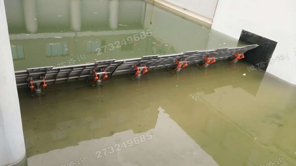滨江湿地公园液压钢坝