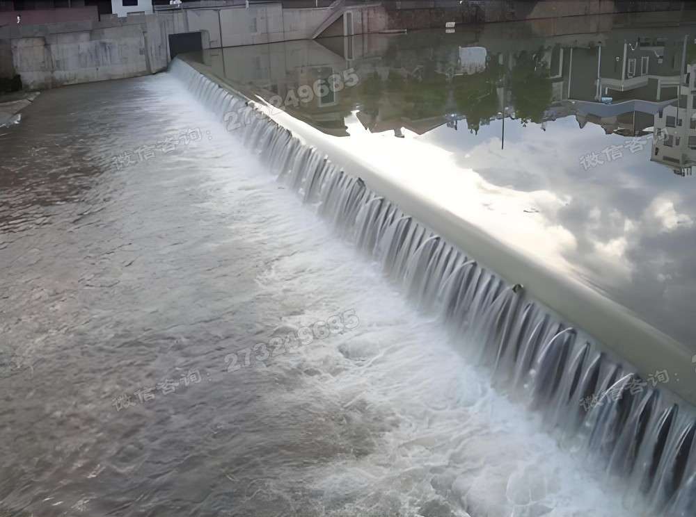 滨江弧形城市液压钢坝