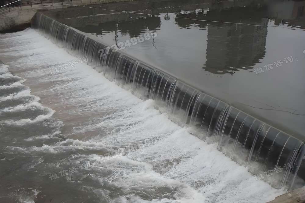 佳木斯城市河道弧形钢坝