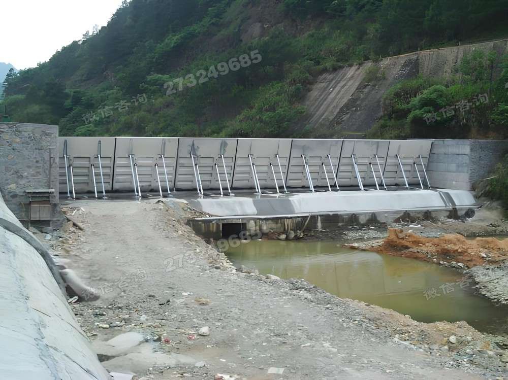 昭觉县山区河道液压钢坝
