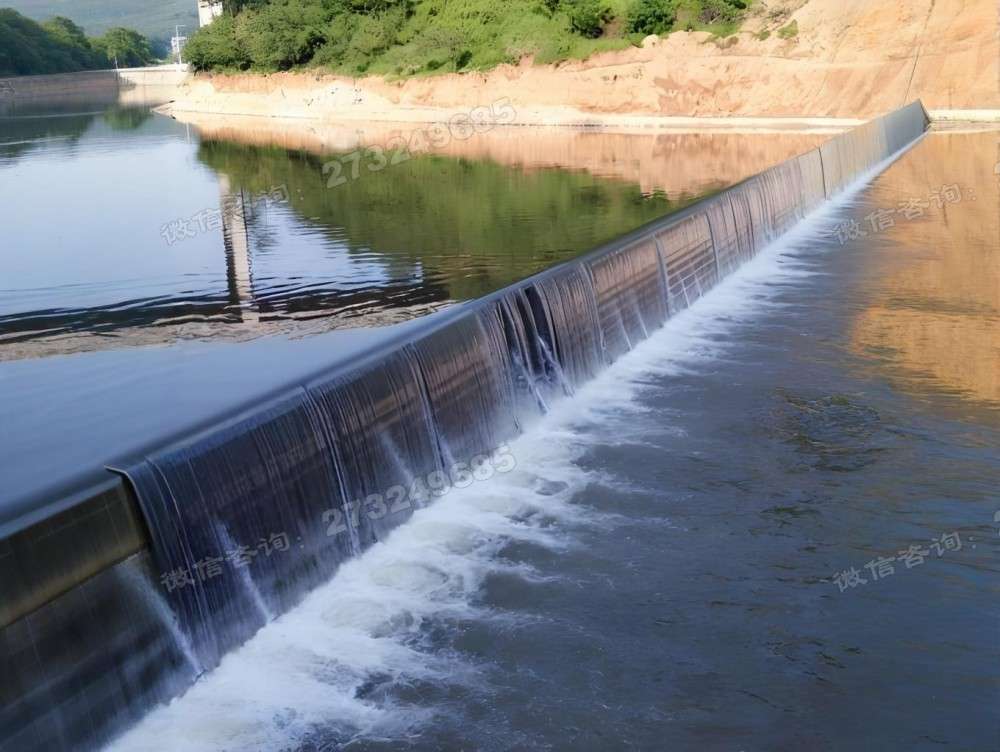 牡丹江自然河道景观液压钢坝