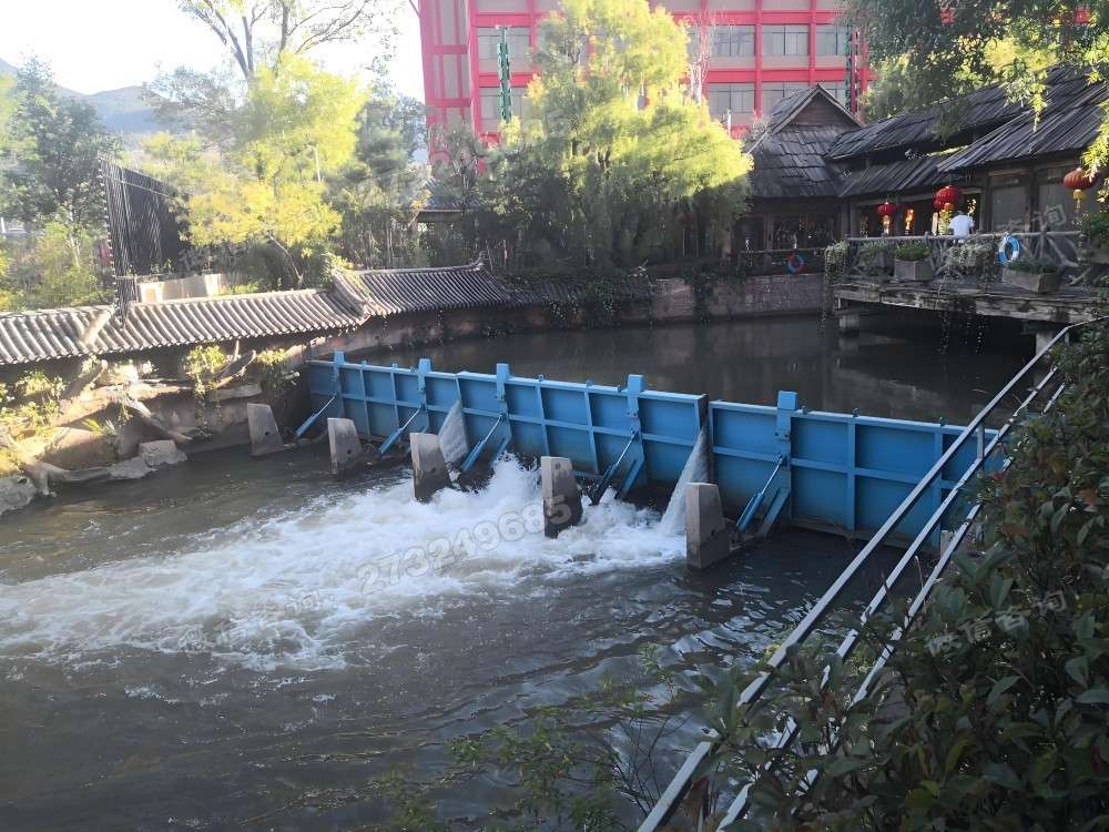 太谷县分段式液压钢坝