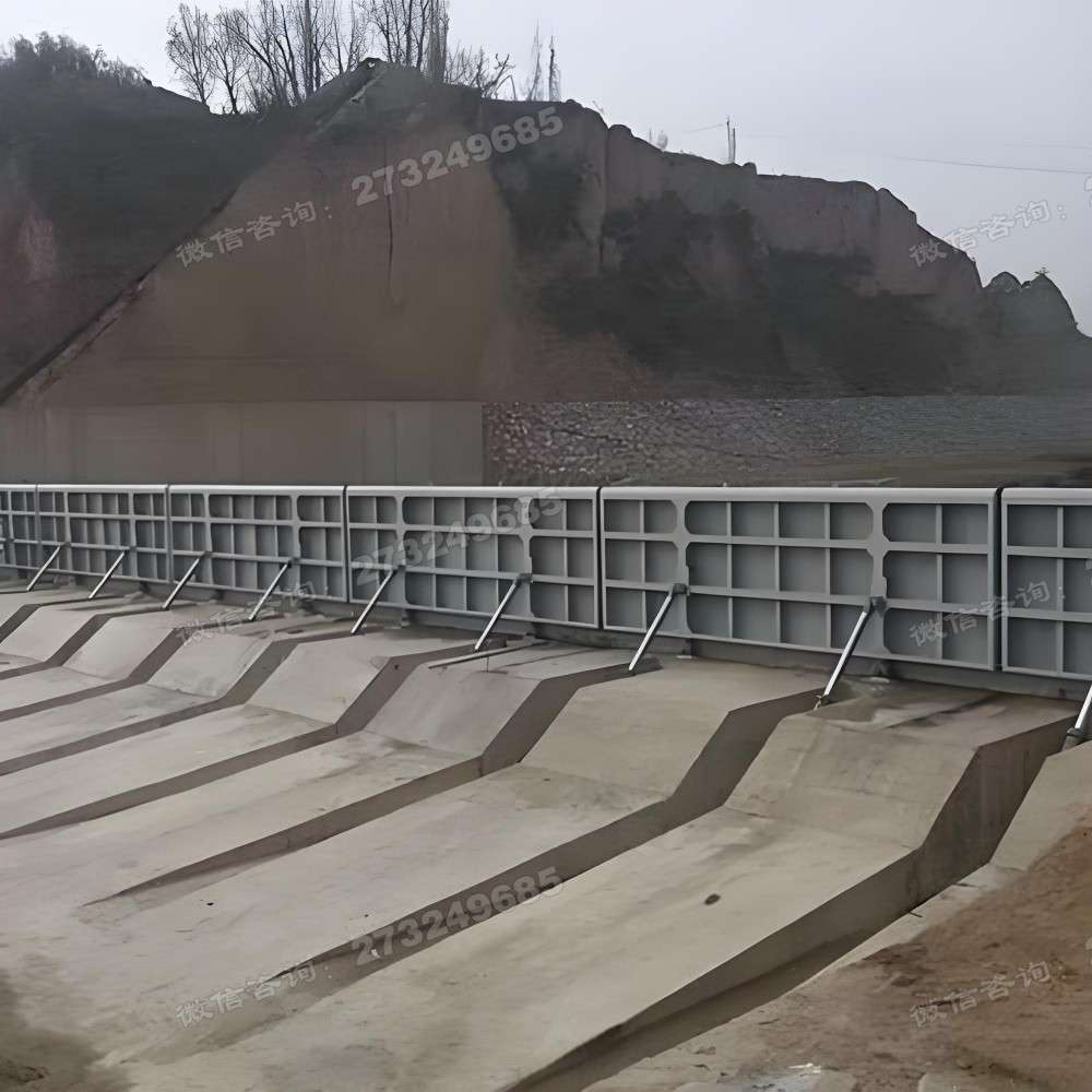 元宝山山谷河道液压钢坝