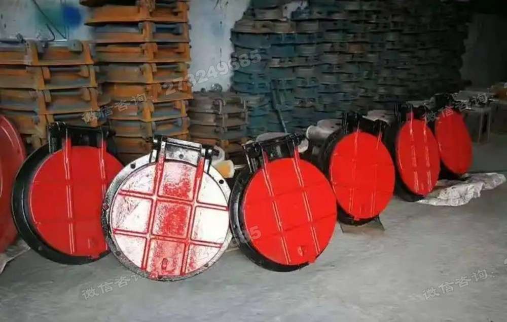 涪城批量供应铸铁拍门