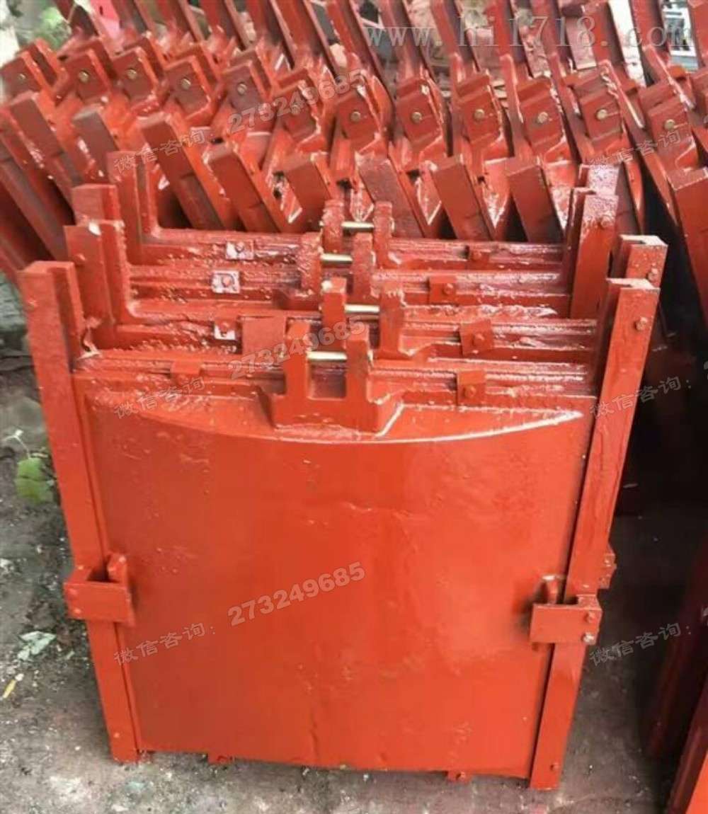 建华灌区小型方形铸铁闸门
